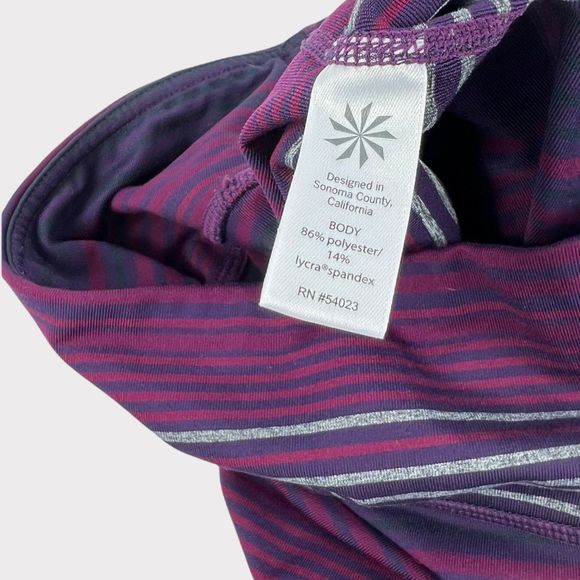 Athleta Colorblock Stripe Chaturanga Tight - Picture 4 of 8